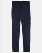 Pantalon Chino Slim Fit bleu foncé