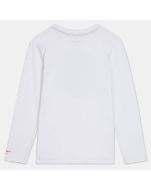 T-Shirt en Coton à Logo rond blanc