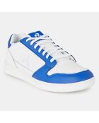 Baskets en Cuir Breakpoint blanc/bleu