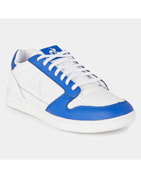 Baskets en Cuir Breakpoint blanc/bleu