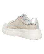 Sneakers Shina beige/argenté