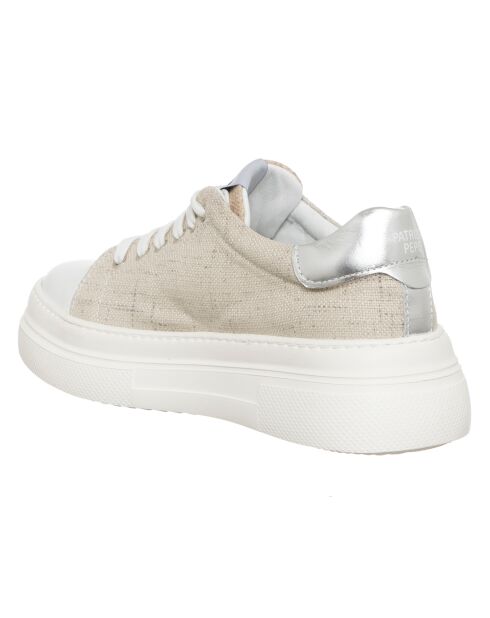 Sneakers Shina beige/argenté