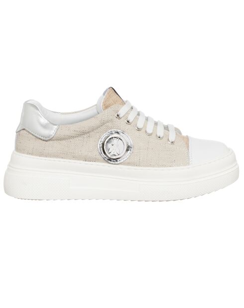 Sneakers Shina beige/argenté