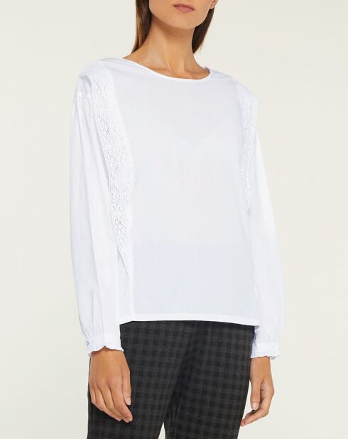 Blouse Stella blanche