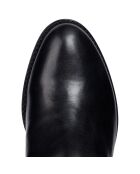 Bottes en Cuir Marie noires