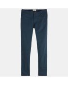 Pantalon Chino Stuart Uni Stretch bleu moyen