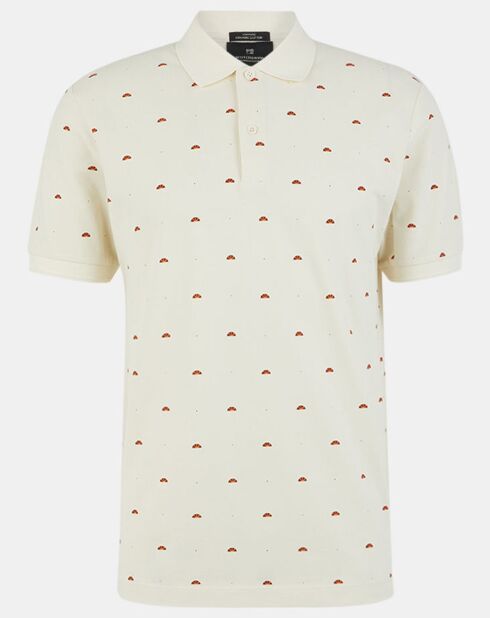 Polo Print Allover écru