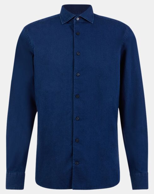 Chemise Slim fit bleu moyen