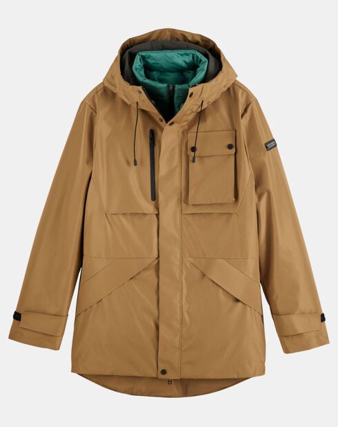 Parka 2 en 1 Doudoune Light beige