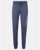 Jogging Droit Uni bleu marine