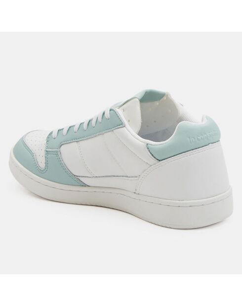 Baskets en Cuir Breakpoint blanc/vert
