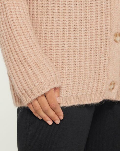 Cardigan en Laine mélangée  Elion beige