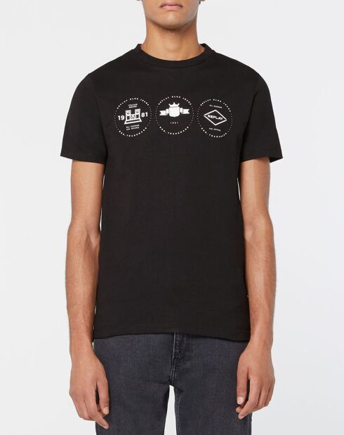 T-Shirt Tri Logo Cent noir