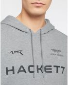 Sweat à capuche Aston Martin Racing gris