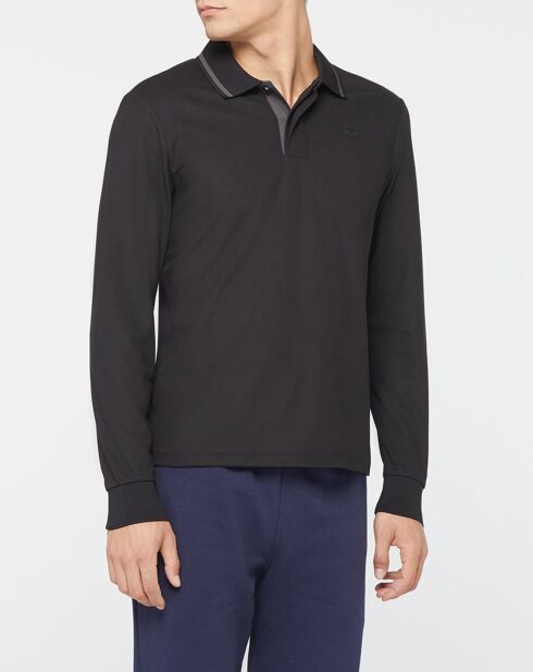 Polo Regular Coolmax® noir