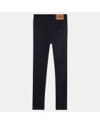 Jean en Coton stretch Skinny Taille haute noir