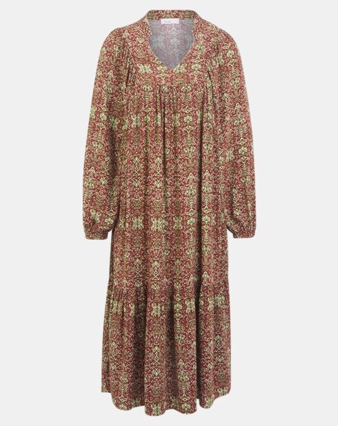 Mehrfarbiges Kleid Leandra