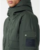 Parka courte Raptor Pocket verte