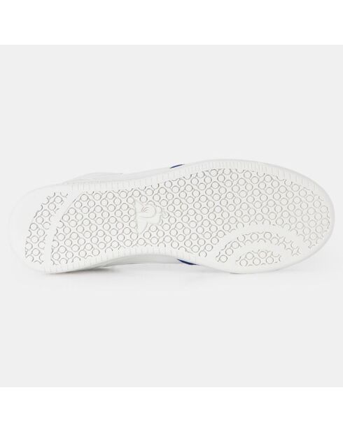 Baskets en Cuir Breakpoint blanc/bleu