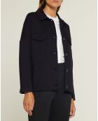 Veste surchemise Alfie noire