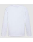 T-Shirt en Coton impression Londres blanc