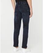 Jean Slim en Coton Bio 573 Anbass bleu foncé