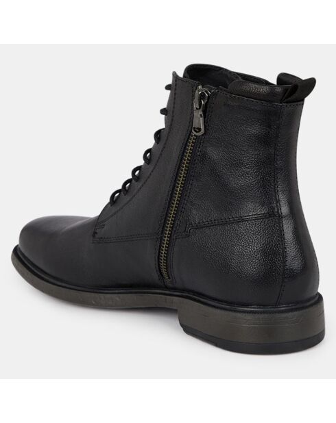 Bottines en Cuir Terence noires