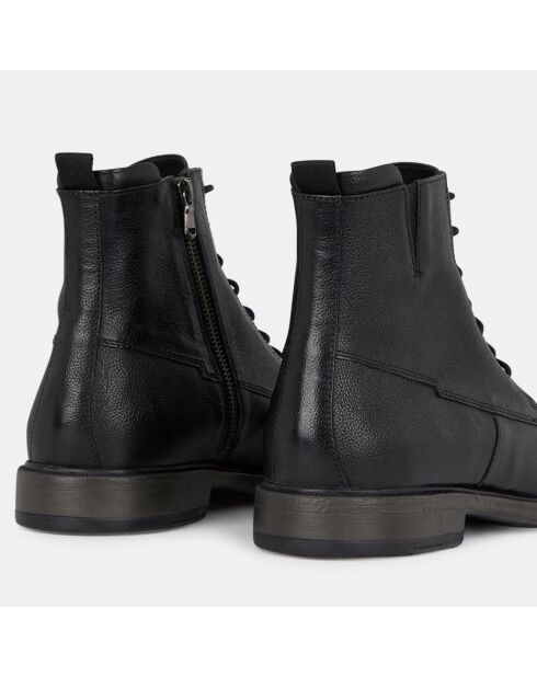 Bottines en Cuir Terence noires