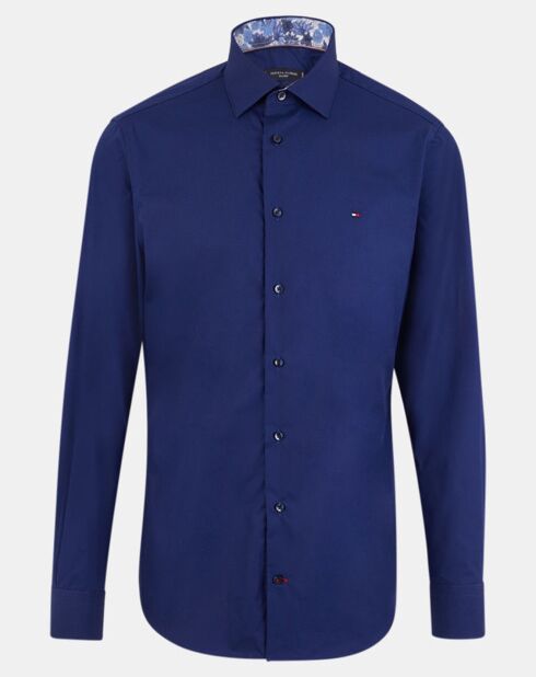 Camisa Regular Pop azul marino