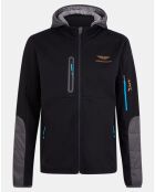 Blouson Sweat Hybride Aston Martin Racing noir