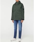 Parka courte Raptor Pocket verte