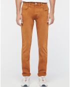 Jean Slim Bull Denim Anbass camel