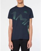 T-Shirt Logo Aston Martin Racing bleu marine