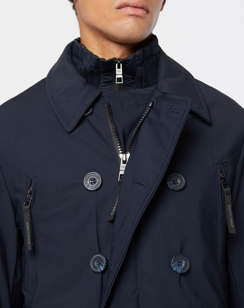 Caban Peacoat bleu marine