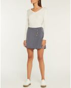 Jupe-short Lugano grise