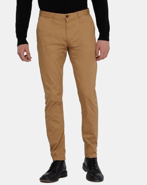 Pantalon chino Slim Fit Classic beige