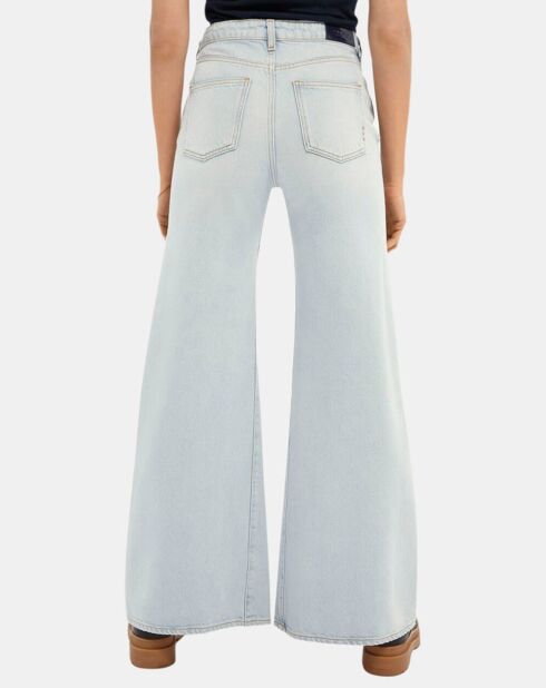 Jean Wide Leg bleu clair