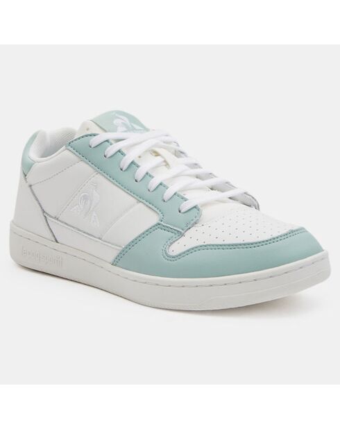 Baskets en Cuir Breakpoint blanc/vert