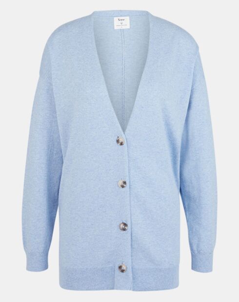 Cardigan O-Bondi bleu clair