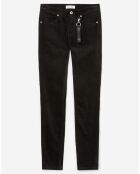 Pantalon en Velours de coton bio Slim Mavas noir