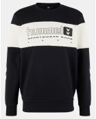 Sweat Musa en Coton bicolore noir/blanc