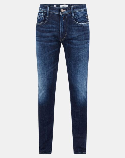 Jean Slim Aged Eco Anbass bleu foncé