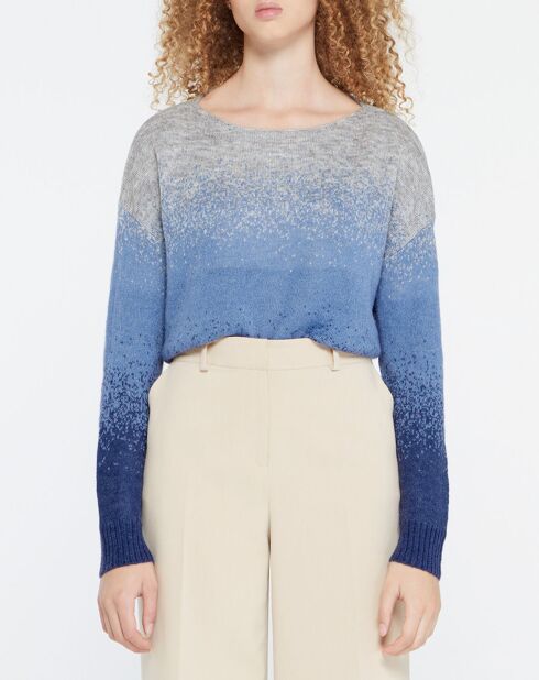 Pull en Laine mélangée Joséphine bleu