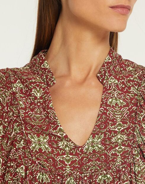 Mehrfarbiges Kleid Leandra