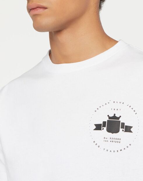 T-Shirt Logo Asolo blanc