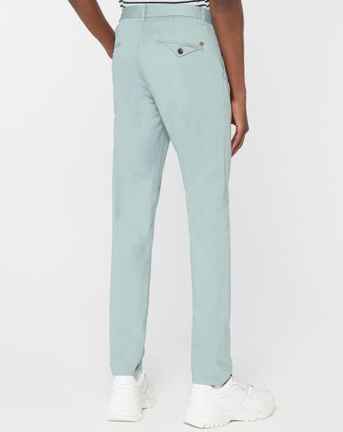 Pantalon Chino Mott-Classic Twill vert clair