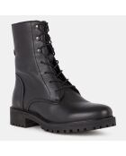 Bottines en Cuir Hoara noires