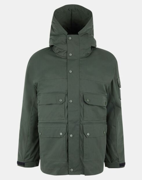 Parka courte Raptor Pocket verte