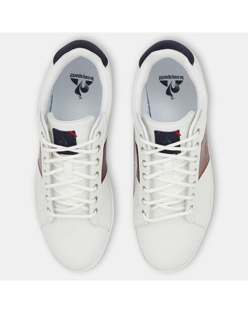 Baskets en Cuir Mastercourt Classic blanc/marron