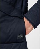 Blouson Teddy Matelassé bleu marine